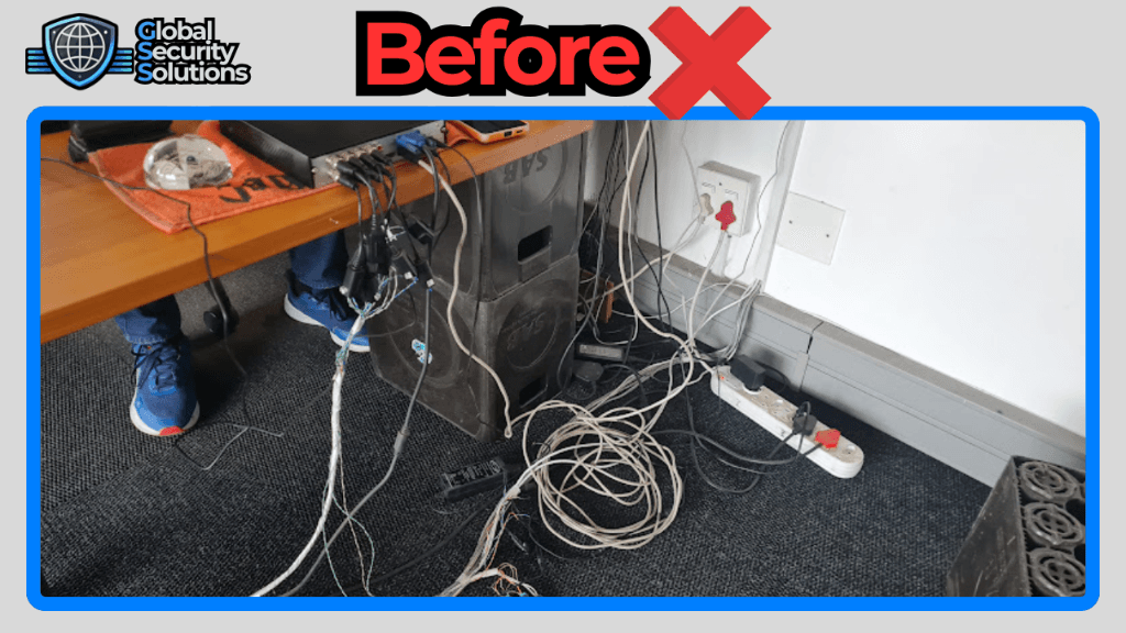 Alcohol Distributor Security Upgrade - Airport Industria - Before 1