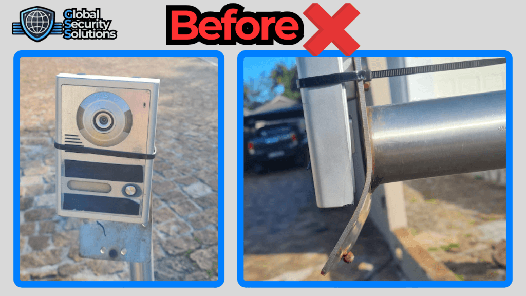 Hikvision Intercom Upgrade - Before